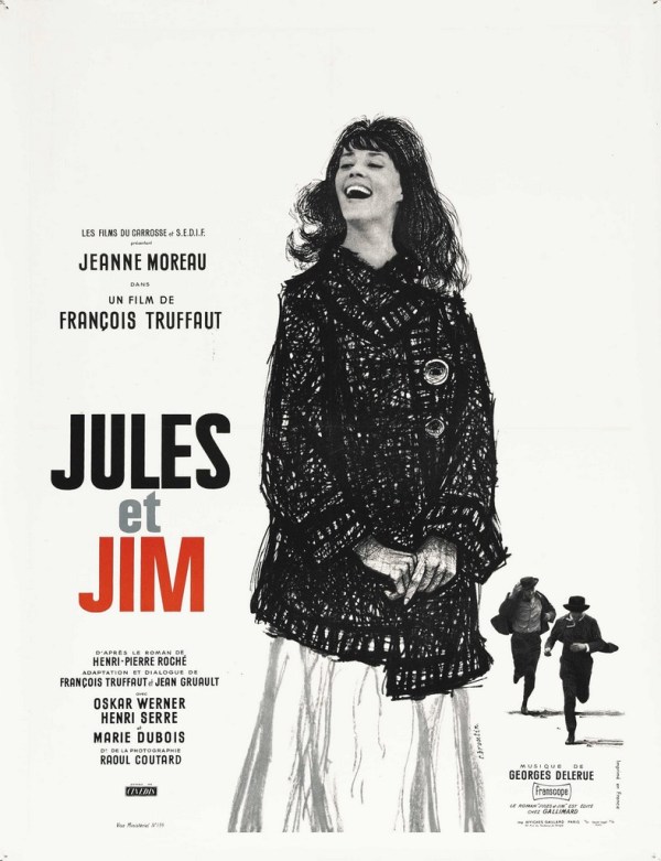 Affiche de Jules et Jim, avec Catherine 